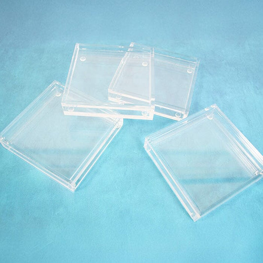 Acrylic Coasters (Set of 4) Accessories Needlepoint.Com 