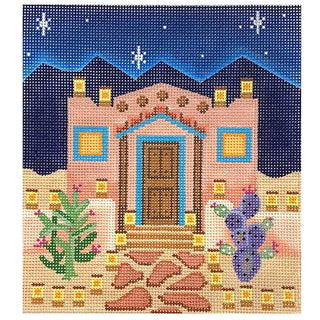 Adobe Luminary House Painted Canvas Pepperberry Designs 
