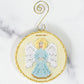 Advent Ornaments - Angel with Stitch Guide Painted Canvas Kirk & Bradley 