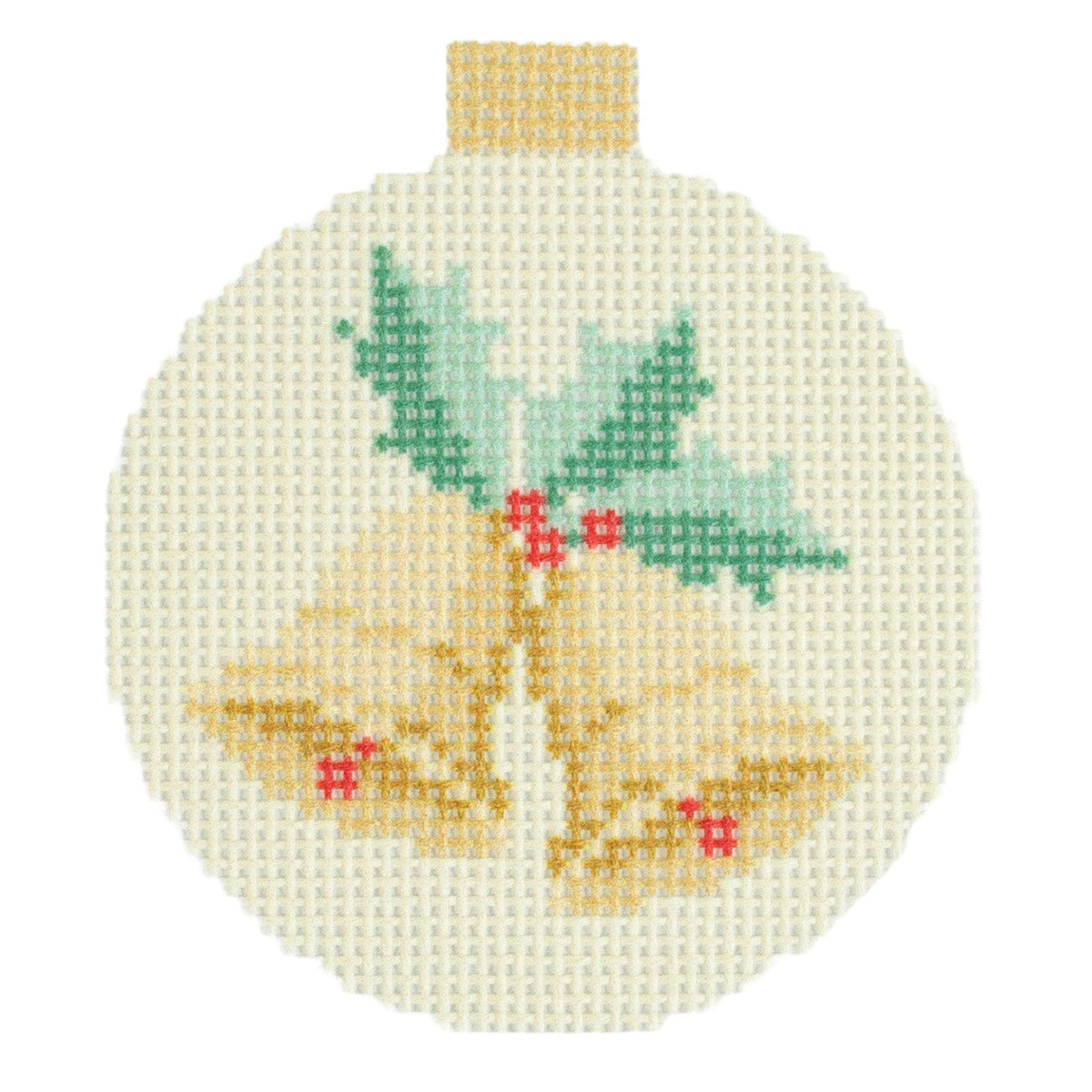 Advent Ornaments   Bells on 13 Printed Canvas Kirk & Bradley  - 1