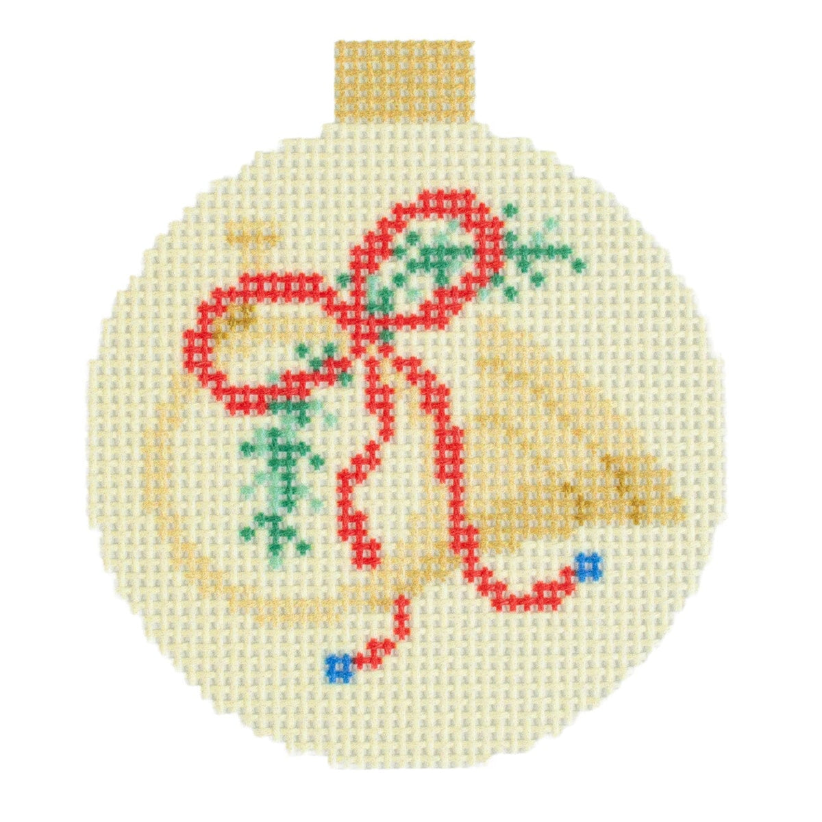 Advent Ornaments   Horn on 13 Printed Canvas Kirk & Bradley  - 1