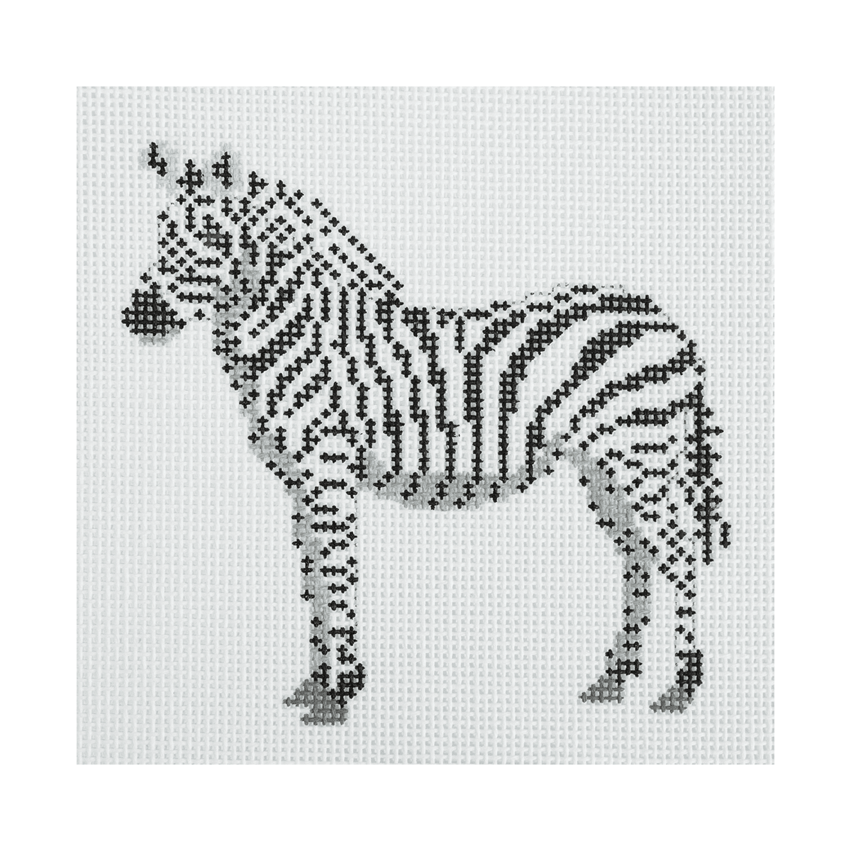 African Zebra Printed Canvas PIP & Roo  - 1