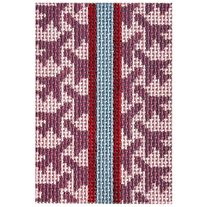 Airplane Houndstooth Passport Insert - Pink Painted Canvas Rachel Barri Designs 