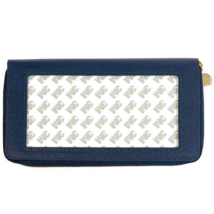 All In Wallet   Navy & Cognac Leather Goods Rachel Barri Designs 
