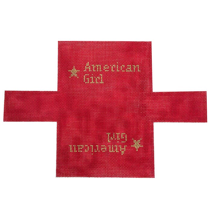 American Girl 3D Bag Painted Canvas The Gingham Stitchery 