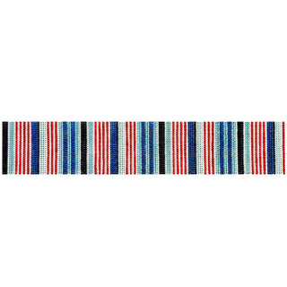 Americana Candy Stripes on 18 B Painted Canvas Chris Lewis Distributing 
