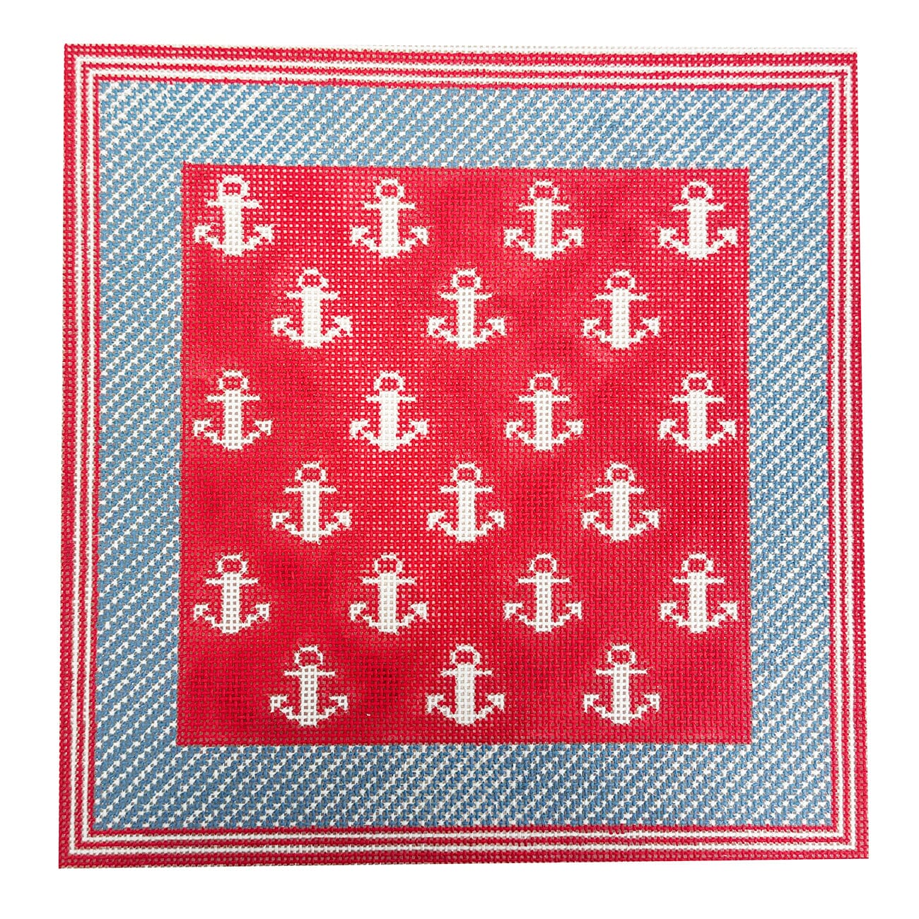 Anchors Away Square Painted Canvas Maura Nolan Designs 
