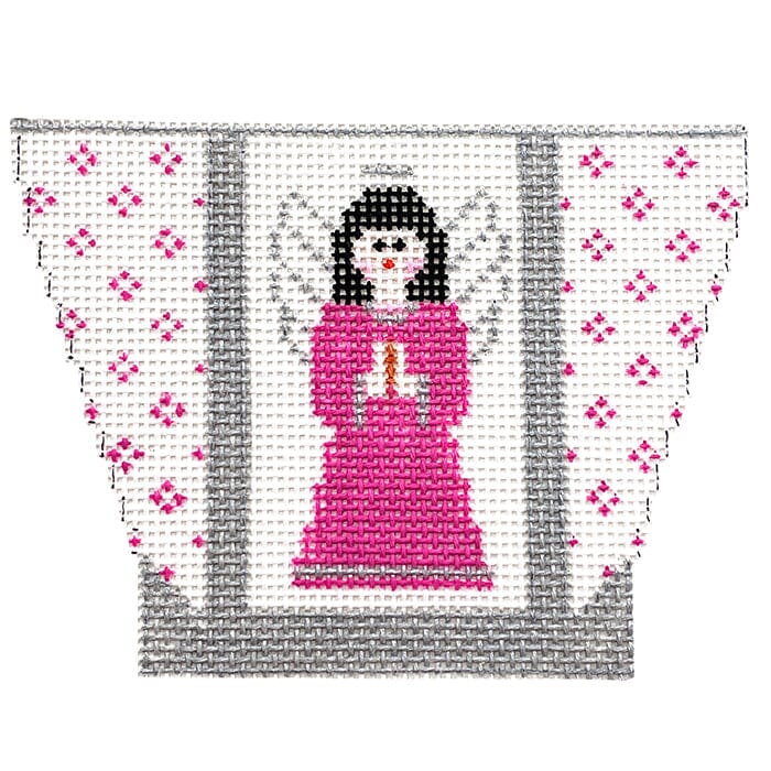 Angel Painted Canvas Vallerie Needlepoint Gallery  - 1