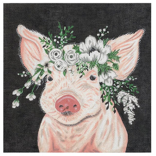 Animals: Poppy the Pig Painted Canvas Painted Pony Designs 
