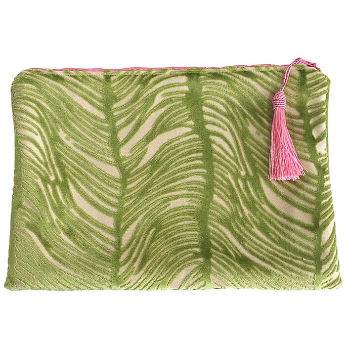 Anna Clutch - Green Zebra Accessories Colors of Praise 