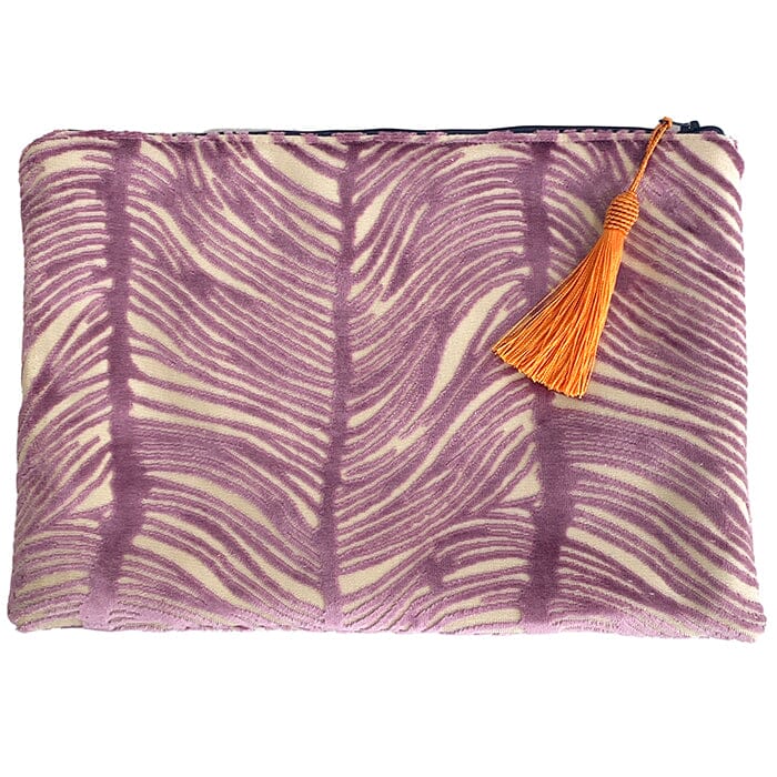 Anna Clutch - Purple Zebra Accessories Colors of Praise 