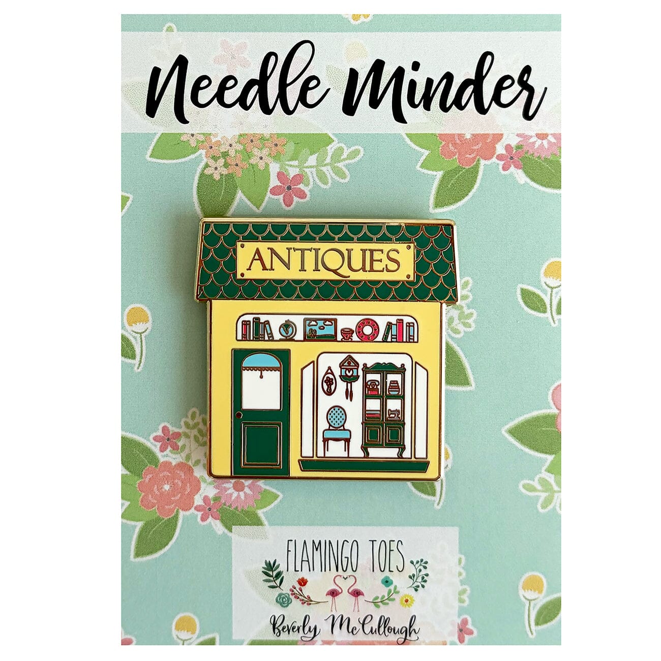 Antique Shop Needleminder Accessories Flamingo Toes  - 1