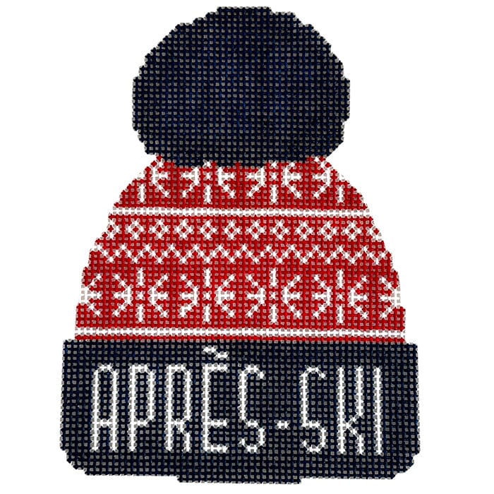 Apres Ski Hat Printed Canvas Prepsetter 
