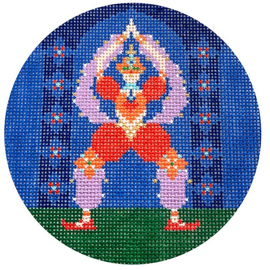 Arabian Dancer - Nutcracker Collection Painted Canvas Wipstitch Needleworks 