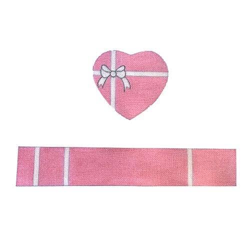 Baby Girl hinged box with hardware Painted Canvas Funda Scully 
