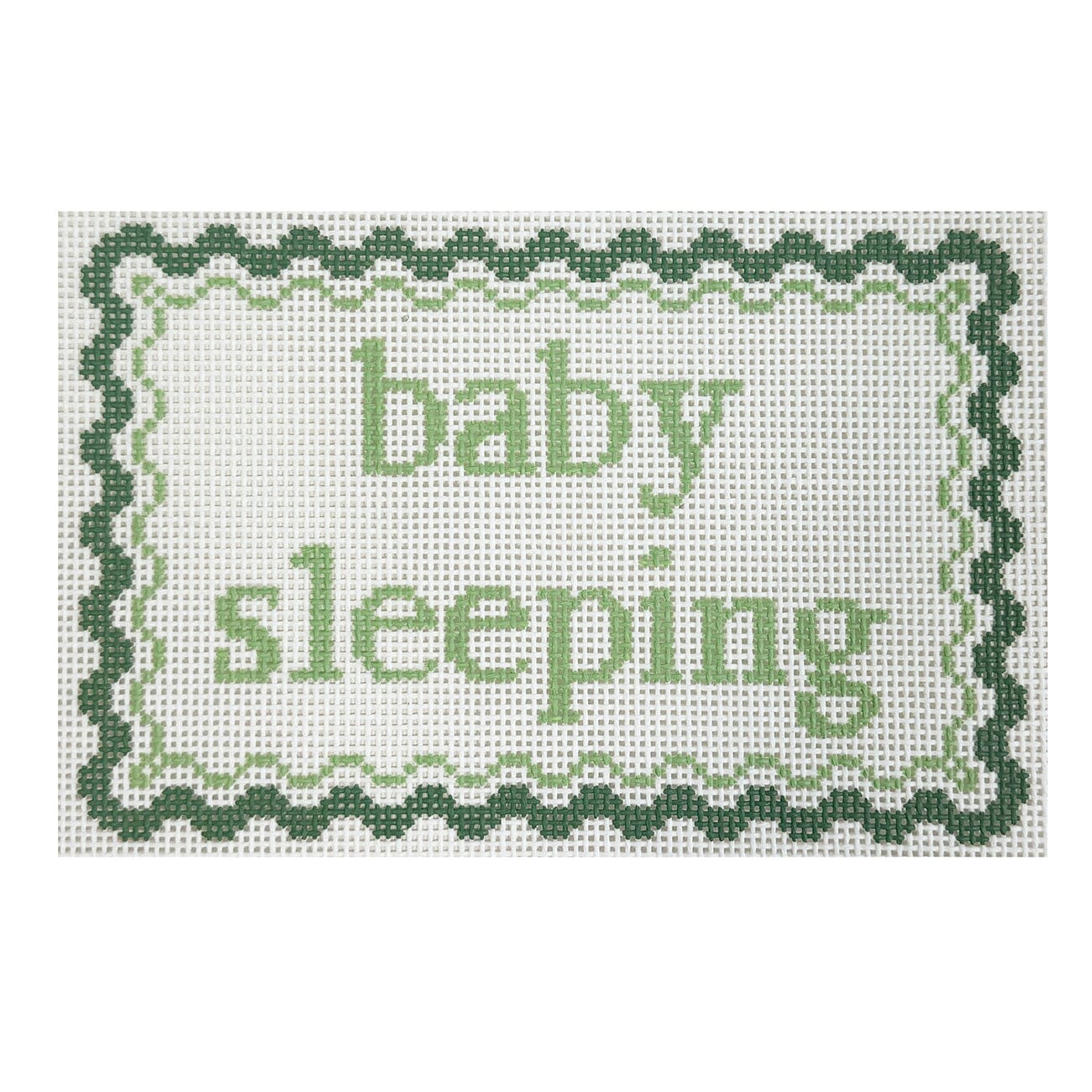 Baby Sleeping   Neutral Painted Canvas Maura Nolan Designs 

