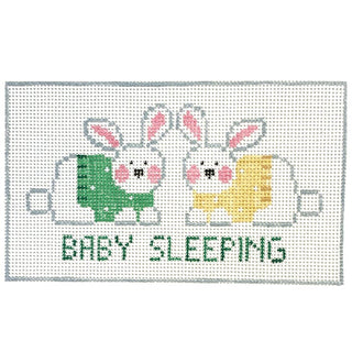 Baby Sleeping Painted Canvas Kathy Schenkel Designs 

