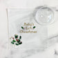 Baby's 1st Christmas Ornament with Clear Dome & Confetti Painted Canvas Kate Dickerson Needlepoint Collections 