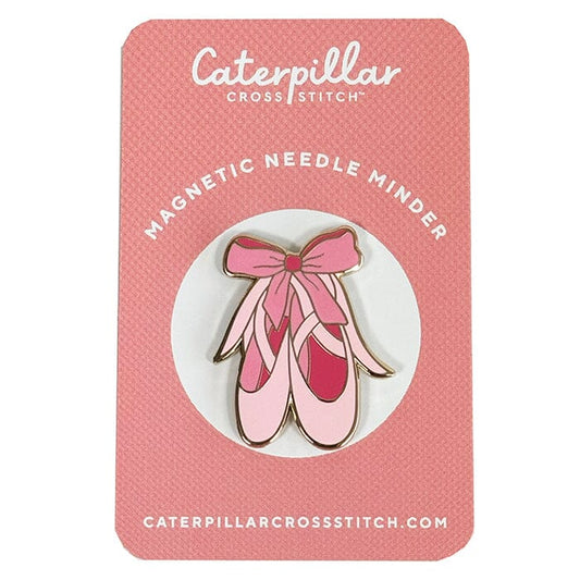 Ballet Slippers Enamel Needleminder Accessories Caterpillar Cross 