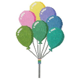 Balloon Bunch Printed Canvas Prepsetter 

