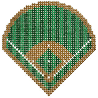 Baseball Field Painted Canvas Francis Abel Studio 
