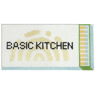 Basic Kitchen Matchbox Ornament Painted Canvas Spruce Street Studio 
