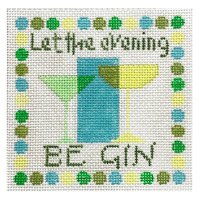 Be Gin Painted Canvas Vallerie Needlepoint Gallery  - 1