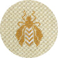 Bee Round Kit - Cream Kits Needlepoint To Go 