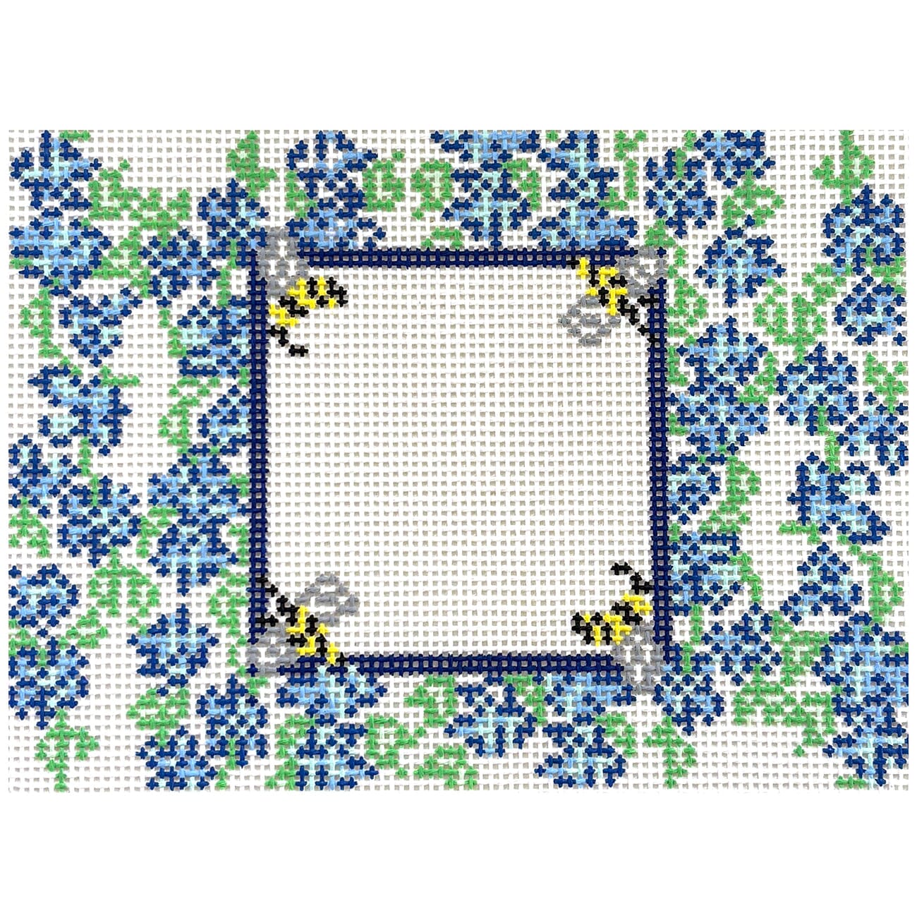 Bee's Knees Clutch Painted Canvas Morgan Julia Designs 
