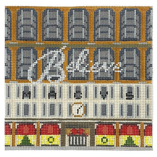 Believe on 34th Street Painted Canvas The Gingham Stitchery 
