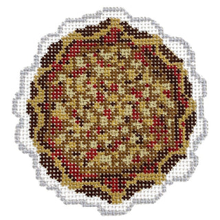 Berry Pie Round Painted Canvas KCN Designers 

