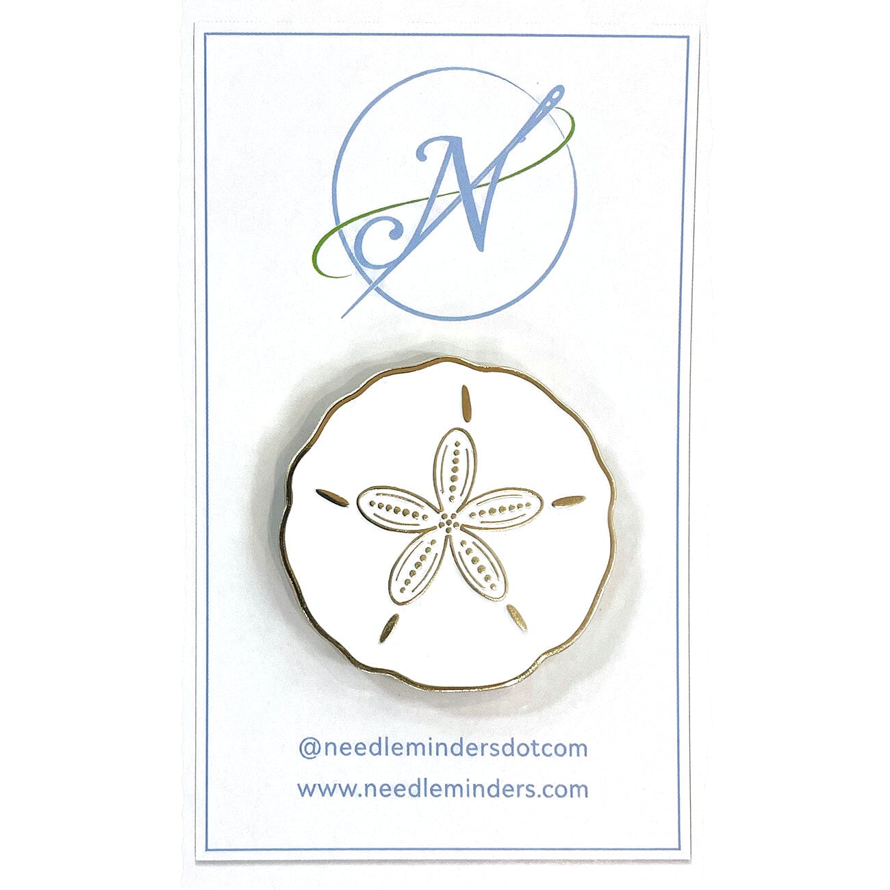 Bet Your Bottom Sand Dollar Needle Minder Accessories Needleminders.com  - 1