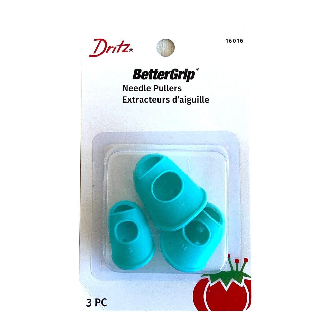 Better Grip Needle Puller Thimbles   Set of 3 Accessories Fleur de Paris  - 1