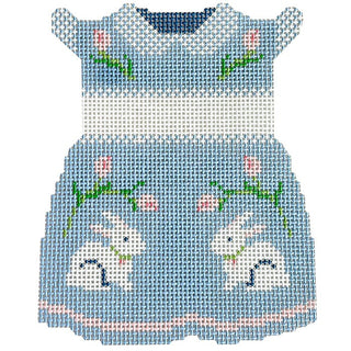 Big Girl Bunny Dress Printed Canvas Prepsetter 
