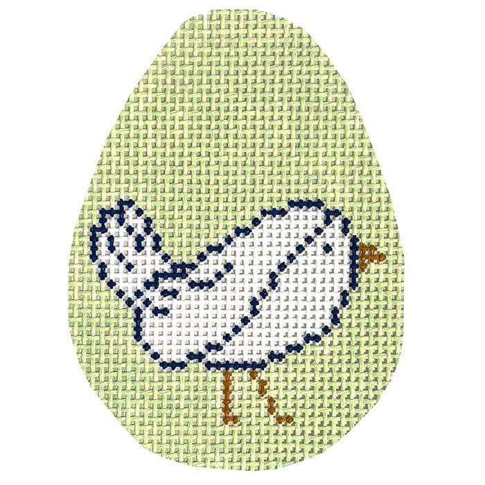 Bird Eggs Green Painted Canvas Mopsey Designs 