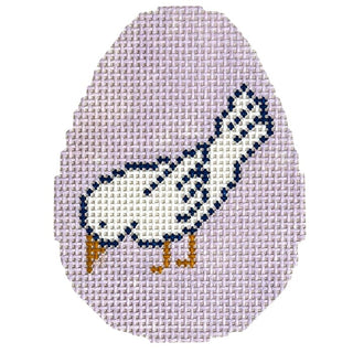 Bird Eggs Purple Painted Canvas Mopsey Designs 
