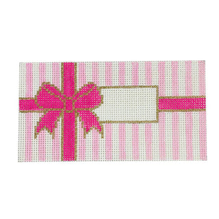 Birthday Present Pink Box Painted Canvas Rachel Donley 
