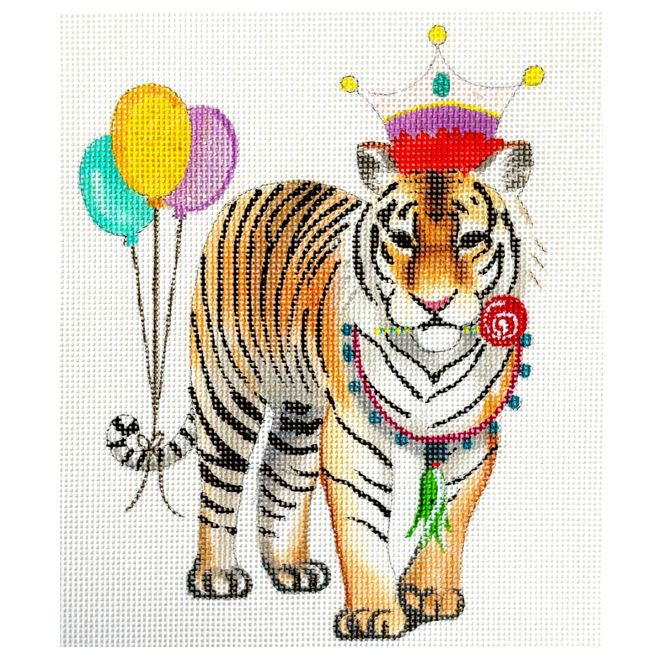 Birthday Tiger Painted Canvas Colors of Praise  - 1