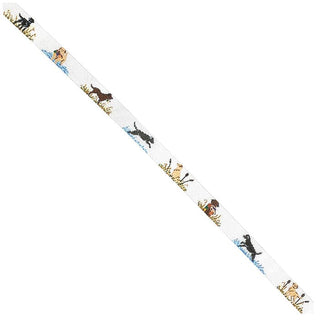 Black, Chocolate, and Yellow Labs Hunting Belt   Medium Painted Canvas Elm Tree Needlepoint 
