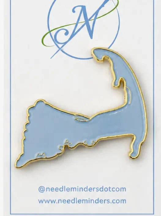Blue Cape Cod Needle Minder Accessories Needleminders.com  - 1