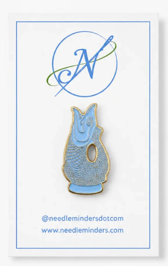 Blue Glug Jug Needle Minder Accessories Needleminders.com  - 1