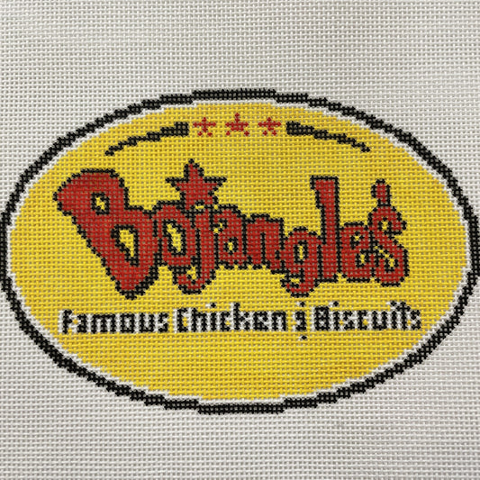 Bojangles Ornament Painted Canvas Wipstitch Needleworks 