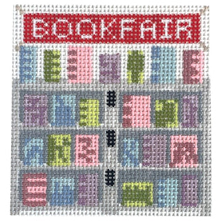 Book Fair Painted Canvas Atlantic Blue Canvas 
