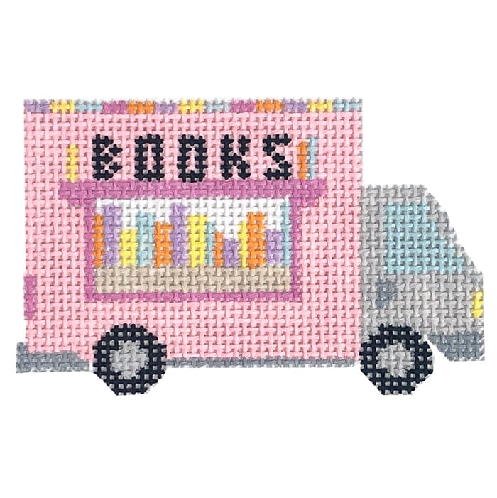 Book Mobile Painted Canvas Atlantic Blue Canvas 