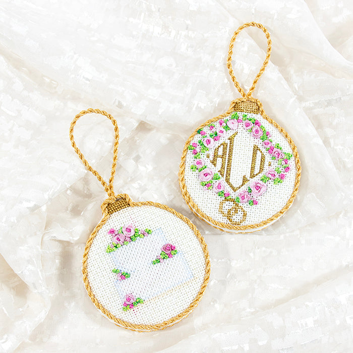 Rosebud Cake Ball Ornament Kit
