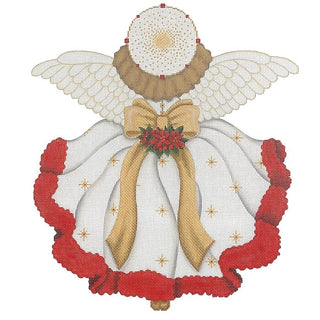 Bouquet Angel Front & Back Painted Canvas Melissa Shirley Designs 
