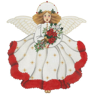 Bouquet Angel Front & Back Painted Canvas Melissa Shirley Designs 

