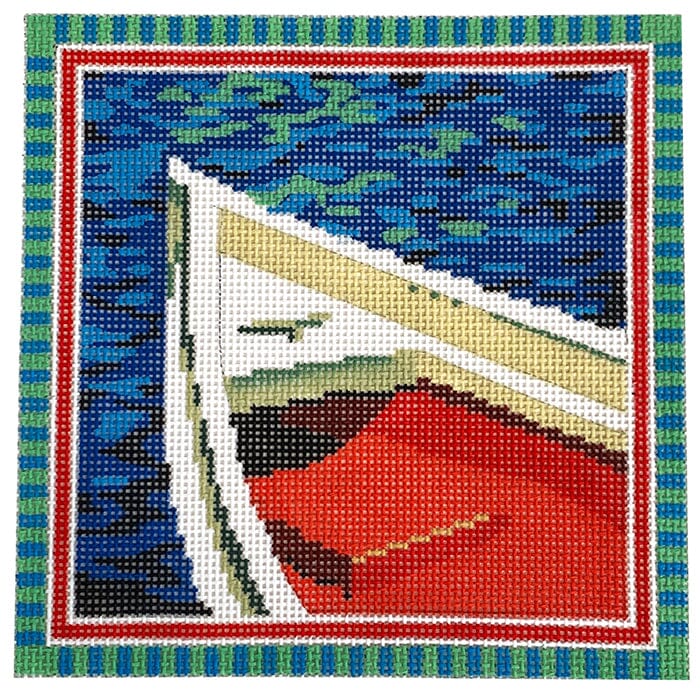 Bow of Boat Painted Canvas Colors of Praise  - 1