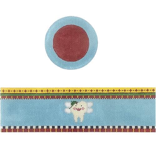 Boy Tooth Fairy hinged box with hardware Painted Canvas Funda Scully 
