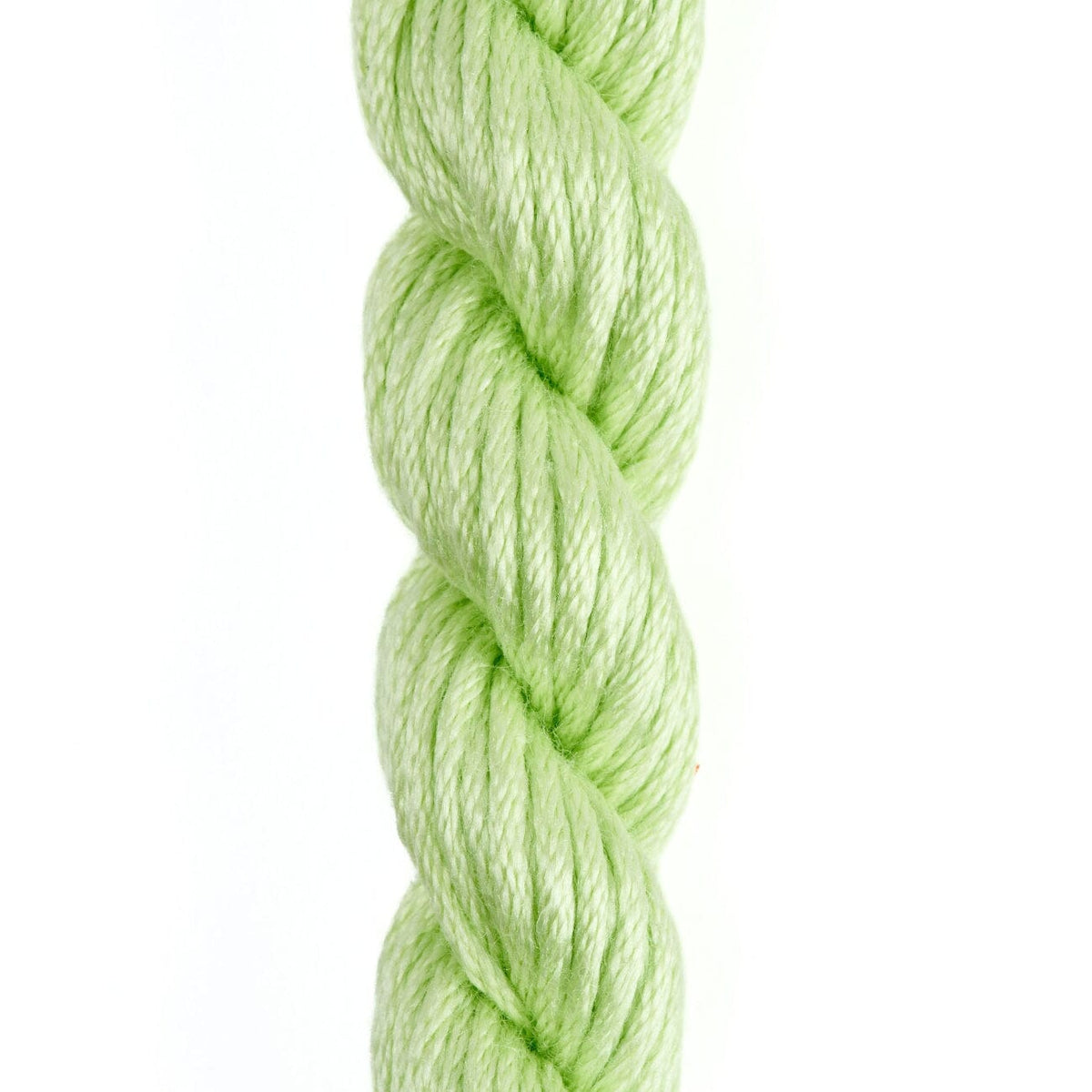 Bradley Silk   Apple Green Color Family Silk Thread Bradley Threads #711  - 1